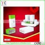 2015 New Design!!!10000mah Real Capacity Output 2.1A Two Power Bank Chargers