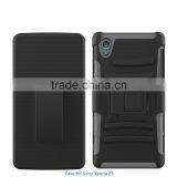 Fashion Holster Swivel Belt Clip Phone Shell Case for Sony Xperia z5 Case China Suppliers