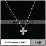 Fashion Hip Hop Religious Cross Necklace Pendant For Unisex thumbnail-1