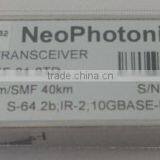 NEOPHOTONICS 10G TRANSCEIVER PT765F-81-2TD 1550NM SMF 40KM S-64 2B IR-2 10GBASE-ER EW Xfp Transceivers