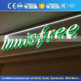 Custom Front& Backlit 3d Led Letter Sign With Led Logo Sign
