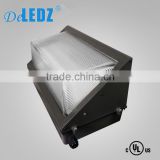 DeLEDZ DLC UL listed WEB90 90w IP65 surface mounted led wallpack light with Meanwell driver