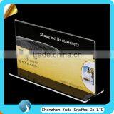 Luxury Counter Top Printing Holder Label Custom Printed Labels Holder for Hotel Wholesale