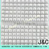 Plastic Mesh of Silver Color for Shoes and Garments Accessory/decoration