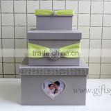 Personalised wedding card boxes with photo frame for best wedding gifts