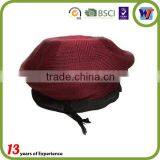 Summer Fashion Style Beret Caps Black Mesh Eyelet Ladies Beret Hat thumbnail-2