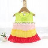 Summer Girl's Candy Color Vest Long Shirts thumbnail-3