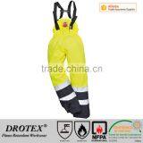 EN 343 Hi Vis Multi-protection Lined Waterproof Breathable Trousers thumbnail-1