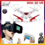 2.4G Wifi Drone With 3D VR Glasses Hold High Headless ,VR 3D Glasses for Smartphones thumbnail-1