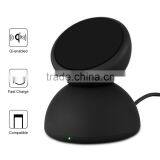 Qi-Standard 9V Wireless Fast Charger With LED Indicator For Smart Phones thumbnail-1