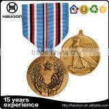 3d Embossed Matte Finish Top Gold Hard Enamel Pin us Medallion Military Medal Reward Iron Bronze Metal Medal thumbnail-5
