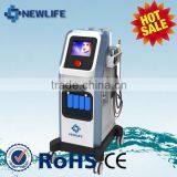 NL-SPA10 Vertical Pigment Removal Oxygen Jet Machine Face Cleaning Equipment with dermabrasion microdermabrasion /skin scrubber