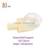 Furniture Cabinet Shelf Bracket Glass Shelf Supports for Shelf Glass thumbnail-6