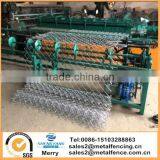 Playground Basketball Field Fencing Making Machine PLC Chain Link Fence Weaving Machine thumbnail-6