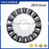 Hot SKS-7 Rotary Circular Blade For Fabric, 28mm Cutting Blade