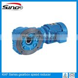 KAF Serie Hollow Shaft 60 Rpm gearbox speed reducer with Flange