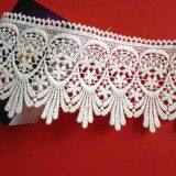 L2-00002 2016 Single Side Natural Cotton Embroidery Wedding Dress Lace thumbnail-1