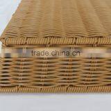 Plastic Rectangle Woven Bread Basket thumbnail-3