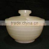 GOOD QUALITY FACTORY PRODUCUNG ONYX CANDY JARS POTS HANDICRAFTS thumbnail-2