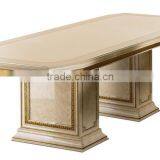 Italian Special Design Luxurious 6 Persons Dining Table With Upholstery Dining Chairs (MOQ=1 SET) thumbnail-5