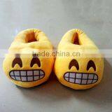 Hot Sale Plush Emoji Winter Slipper For Adults