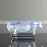 Hi-borosilicate Glass Tiffin Lunch Box With Lock thumbnail-6