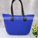 Blue Fashional Dumpling Shape Silicone Beach Bag thumbnail-1