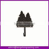 Cast Iron Pine Tree Hook / Coat Hook thumbnail-1