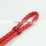 Fashion Jewelry Hot Sale Wax Rope Multilayer Leather Men Anchor Bracelets thumbnail-5