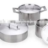 New Style Stainless Steel 6pcs Cookware Set/pot Set thumbnail-2