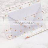 Handmade Transparent Acrylic Note Holder/Memo Holder thumbnail-5