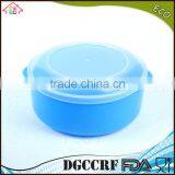 NBRSC 5 Pcs Plastic Round Food Container Set Nested Packing Set With Handle thumbnail-4