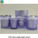 Glow in the Dark Mason Jar Frosted Sea Blue Bottle With Cork Stopper thumbnail-6