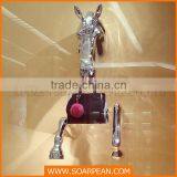 Fiberglass Animal Horse Sculpture for Window Wall Display Rack thumbnail-1