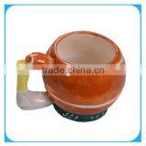 Ceramic Ball Shaped Cup thumbnail-1