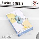 LCD Digital Hanging Luggage Weight Hook Scale Portable 40kg/ 10g Black thumbnail-4