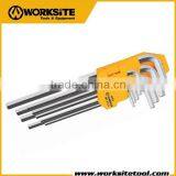 WT2151 Worksite Brand Hand Tools 9pcs Hex Allen Wrench Sets thumbnail-1