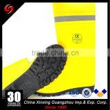 CE EN 20345 Yellow Black Pvc Safety Boot With Steel Toe Midsole Steel Boots Men Sale thumbnail-2