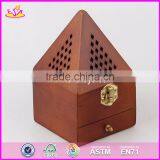 2017 Wholesale Pyramid Design Wooden Incense Tower Burner for Sale W02A258-S thumbnail-2