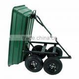 Four-wheel Cheap Garden Tool Cart TC2145 thumbnail-4