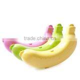 Cute 3 Colors Fruit Banana Protector Box Holder Case Lunch Container Storage thumbnail-2