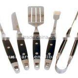 5 Piece Stainless Steel BBQ Tool Set/cooking Utensils Tool Set With POM Handle thumbnail-1