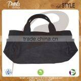 12 Oz Dyed Canvas Hand Bag With Web Handles & With Stripe Lining Inside the Bag thumbnail-6