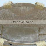 Jute Bag - Web Handle Tote Bag - Natural - Safe for Nature thumbnail-3