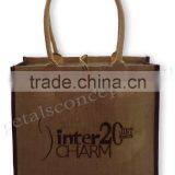 2017 Designer Jute Shopping Bag With Padded Rope Handle thumbnail-1