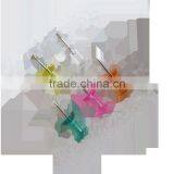 New Items Cute Colored Plastic Map Push Tacks in 20mm