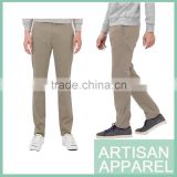 Fashion Casual Solid Color Cotton Twill Pants For Men 2016 Newest Men's Trousers Also Accept Your Logo