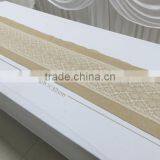 Burlap and Lace Table Runner Hessian Table Runner for Rustic Wedding Decoration thumbnail-2