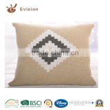 2016 NEW Designed Cushion with Diamond Pattern and Hidden Zipper