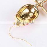 Vintage Ethnic Alloy Painting Pendant Drop Earrings for Women thumbnail-4